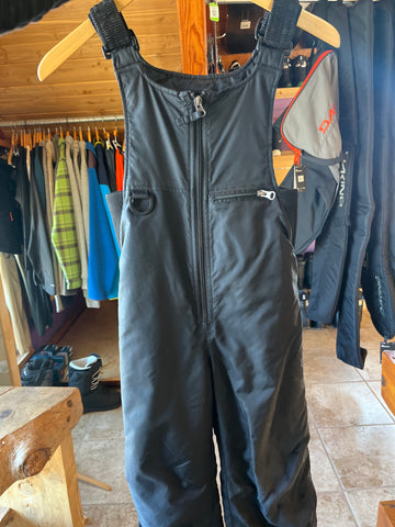 Kids size 6 insulated overall snowpants (used)