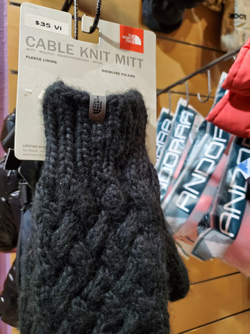 The North Face Cable Knit Mitt - ExploreVI