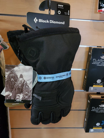 Black Diamond Crew Glove Size M - ExploreVI