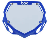 Box Two Number Plate- Small Blue