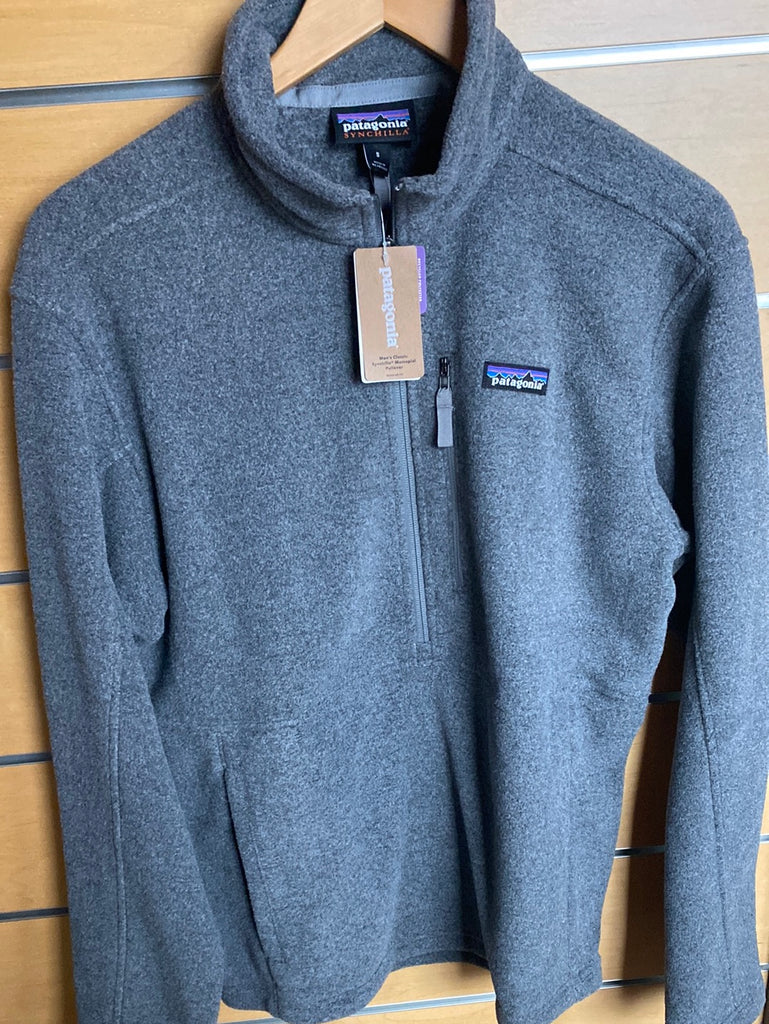 Patagonia men's classic synchilla fleece marsupial pullover Clearance